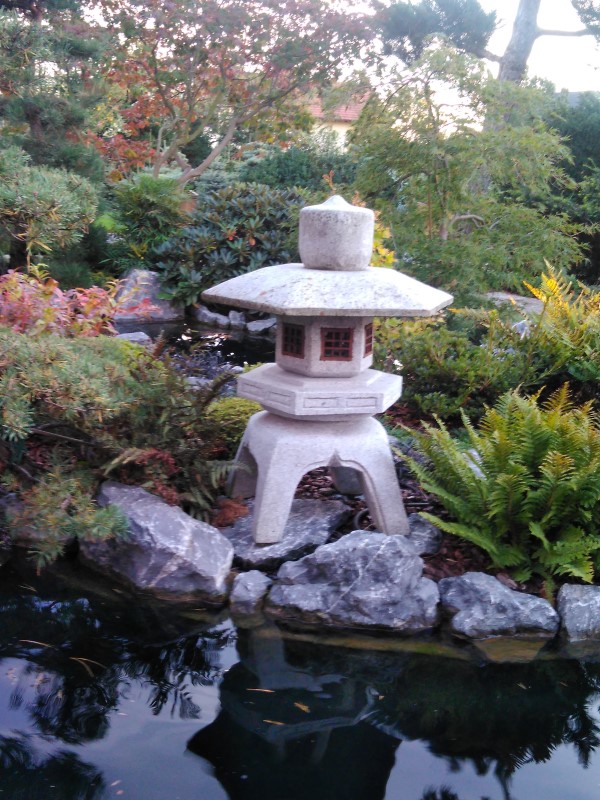 Granit-Steinlaterne Kodai Yukimi SL 13110 Bonsai.NRW